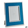 Cadre photo Bleu Velours 1 x 30,8 x 25,8 cm (12 Unités) 139,99 €
