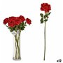 Branche Rose 65 cm Rouge Papier Vert Plastique (12 Unités) 70,99 €