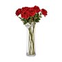 Branche Rose 65 cm Rouge Papier Vert Plastique (12 Unités) 70,99 €