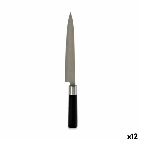 Couteau de cuisine 3,5 x 33,5 x 2,2 cm Argenté Noir Acier inoxydable Pla 42,99 €