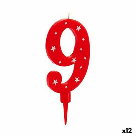 Bougie Anniversaire Numéro 9 (12 Unités) 42,99 €