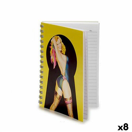 Cahier à Spirale A5 3D (8 Unités) 73,99 €