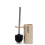 Brosse de salle de wc Beige Argenté Métal Résine Bambou 9,6 x 37,5 x 9,6 113,99 €