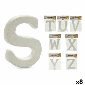 Lettres STUVWXYZ Blanc polystyrène 2 x 23 x 17 cm (8 Unités) 74,99 €