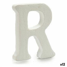 Lettre R Blanc polystyrène 15 x 12,5 cm (12 Unités) 77,99 €