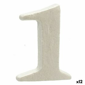 Numéro 1 Blanc polystyrène 2 x 15 x 10 cm (12 Unités) 67,99 €