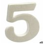 Numéro 5 Blanc polystyrène 2 x 15 x 10 cm (12 Unités) 67,99 €