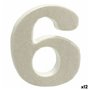 Numéro 6 Blanc polystyrène 2 x 15 x 10 cm (12 Unités) 67,99 €