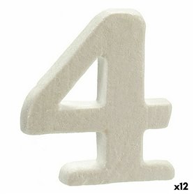 Numéro 4 Blanc polystyrène 2 x 15 x 10 cm (12 Unités) 67,99 €