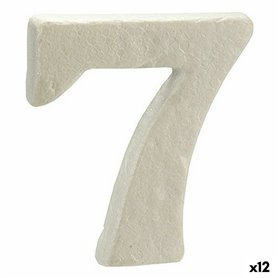 Numéro 7 Blanc polystyrène 2 x 15 x 10 cm (12 Unités) 67,99 €