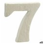 Numéro 7 Blanc polystyrène 2 x 15 x 10 cm (12 Unités) 67,99 €