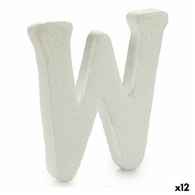 Lettre W Blanc polystyrène 1 x 15 x 13,5 cm (12 Unités) 75,99 €