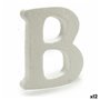 Lettre B Blanc polystyrène 15 x 12,5 cm (12 Unités) 76,99 €
