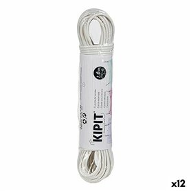 Fil à linge Blanc PVC 20 m (12 Unités) 47,99 €