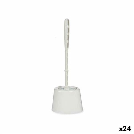 Brosse de salle de wc Blanc Plastique 13 x 36,5 x 13 cm (24 Unités) 138,99 €