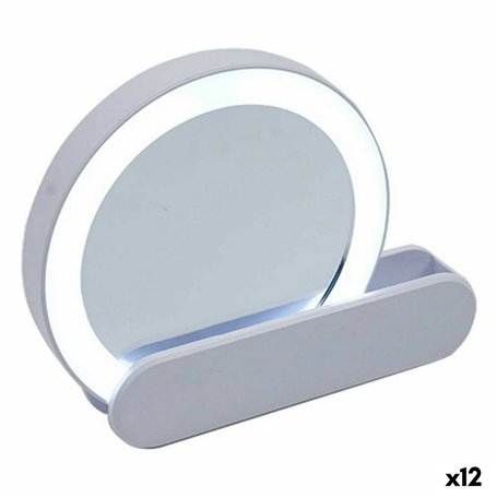 Miroir Lumière LED 9 x 2 x 10 cm Blanc ABS (12 Unités) 82,99 €