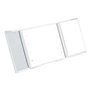 Miroir de Poche Blanc Lumière LED 1,5 x 9,5 x 11,5 cm (12 Unités) 88,99 €