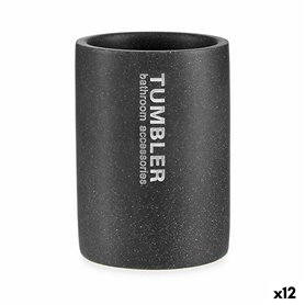 Support pour brosses à dents Tumbler Gris Résine 7,5 x 10,2 x 7,5 cm (12 75,99 €