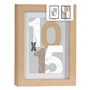 Cadre photo 16 x 21 x 2,5 cm Naturel verre Bois MDF (6 Unités) 37,99 €