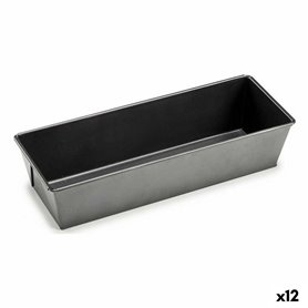 Moule pour four 11,5 x 7,7 x 31 cm Métal Gris foncé Acier au carbone (12 75,99 €