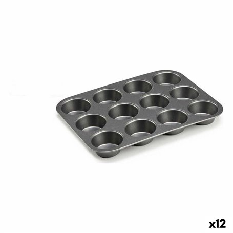 Moule 20 x 2 x 26 cm Métal Gris foncé Acier au carbone (12 Unités) 81,99 €