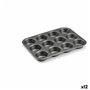 Moule 20 x 2 x 26 cm Métal Gris foncé Acier au carbone (12 Unités) 81,99 €