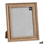 Cadre photo 26 x 2 x 31 cm Verre Bois Marron Cuivre Plastique (6 Unités) 64,99 €