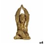 Figurine Décorative Yoga Gorille Doré 17 x 36 x 19,5 cm (4 Unités) 169,99 €