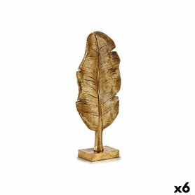 Figurine Décorative Feuille d'une plante Doré 8 x 43,5 x 17 cm (6 Unités 146,99 €