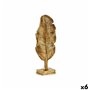Figurine Décorative Feuille d'une plante Doré 8 x 43,5 x 17 cm (6 Unités 146,99 €