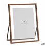 Cadre photo Cuivre Métal verre Plastique 18,5 x 1 x 23 cm (12 Unités) 96,99 €