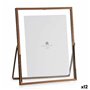 Cadre photo Cuivre Métal verre Plastique 20,5 x 1 x 25,2 cm (12 Unités) 110,99 €