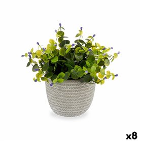 Plante décorative Fleurs Plastique 21 x 20,6 x 21 cm (8 Unités) 117,99 €