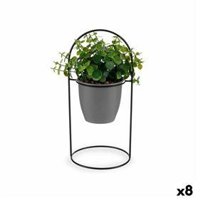 Plante décorative Volets Ronde Métal Plastique 21 x 30 x 21 cm (8 Unités 159,99 €