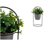 Plante décorative Volets Ronde Métal Plastique 21 x 30 x 21 cm (8 Unités 159,99 €