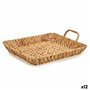 Centre de Table Marron Métal Jacinthe d'eau 44 x 10 x 32,5 cm (12 Unités 189,99 €