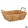 Centre de Table Marron Métal Jacinthe d'eau 40 x 16 x 28,5 cm (12 Unités 219,99 €