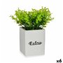 Plante décorative Volets Petit Plastique Ciment 13 x 18 x 13 cm (6 Unité 74,99 €