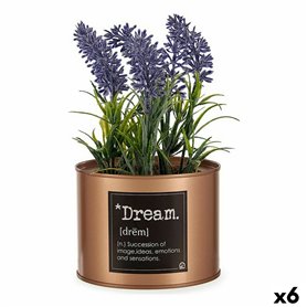 Plante décorative Lavande Cannette Violet Métal Cuivre Vert Plastique 10 67,99 €