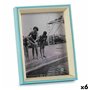 Cadre photo Verre Bleu Blanc 3 x 20 x 15 cm Bois MDF (6 Unités) 36,99 €