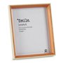 Cadre photo 22 x 27 x 3 cm Verre Marron Blanc Bois MDF (6 Unités) 60,99 €