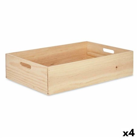 Boîte Décorative Bois de pin 40 x 14 x 60 cm (4 Unités) 271,99 €