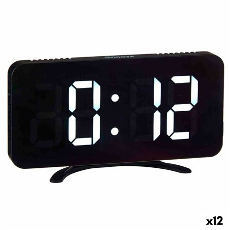 Montre Numérique de Table Noir ABS 15,7 x 7,7 x 1,5 cm (12 Unités) 179,99 €