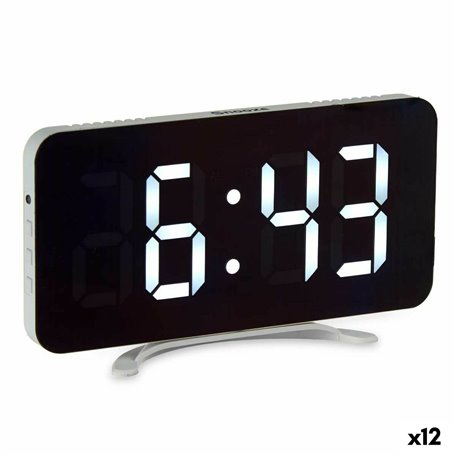 Montre Numérique de Table Blanc ABS 15,7 x 7,7 x 1,5 cm (12 Unités) 179,99 €