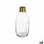 Vase Visage Transparent verre 11 x 24,5 x 12 cm (6 Unités) 114,99 €