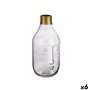 Vase Visage Gris verre 11 x 24,5 x 12 cm (6 Unités) 114,99 €