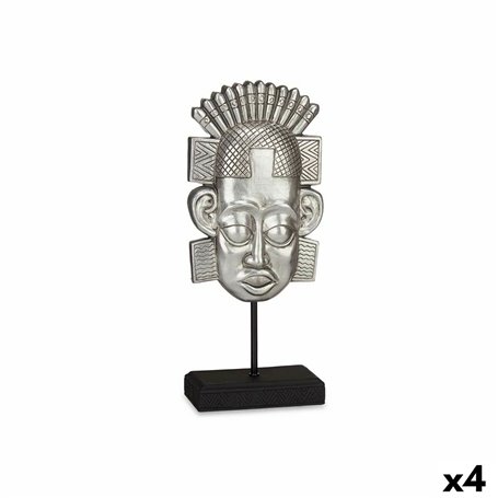 Figurine Décorative Indien Argenté 17,5 x 36 x 10,5 cm (4 Unités) 121,99 €