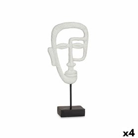 Figurine Décorative Visage Blanc 19,5 x 38 x 10,5 cm (4 Unités) 103,99 €