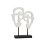 Figurine Décorative Visage Blanc 27 x 32,5 x 10,5 cm (4 Unités) 128,99 €