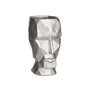 Vase 3D Visage Argenté Polyrésine 12 x 24,5 x 16 cm (4 Unités) 138,99 €